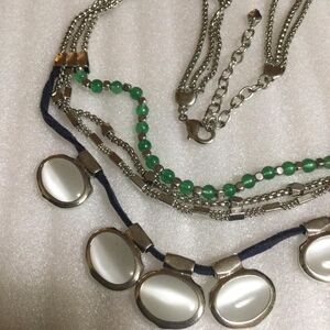 Milky White Catseye Necklace